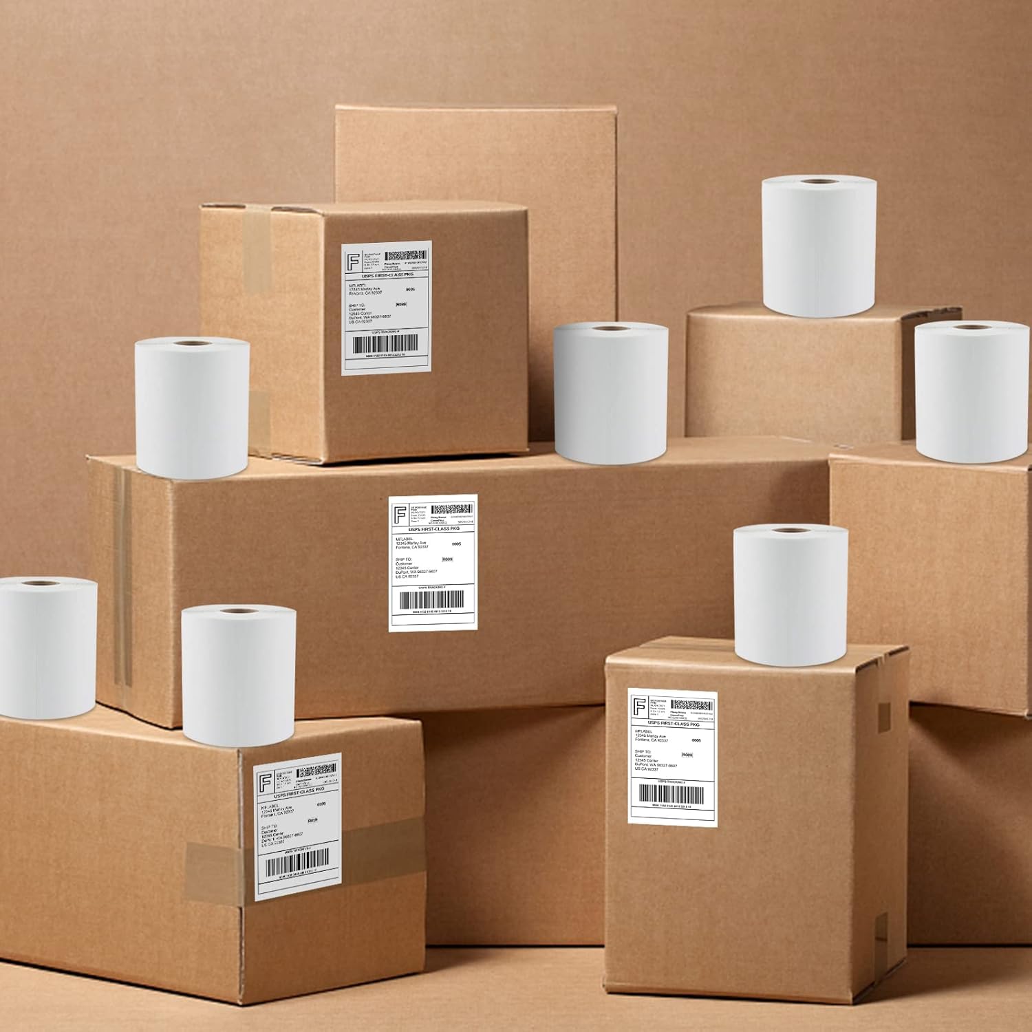 DT Label 4×4 Inch Roll